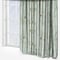 Sanderson Chinese Lanterns Embroidered Sage Pencil Pleat rm_curtain