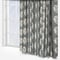 Sanderson Sessiele Leaf Motif Delph Blue Pencil Pleat rm_curtain