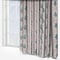 Sanderson Sessiele Leaf Motif Flax Pencil Pleat rm_curtain
