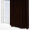 Yard Heavy Chenille Brown Eyelet rm_curtain