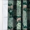 Morris & Co Brook Woodland Jacquard Forest Green Pencil Pleat rm_curtain