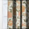 Morris & Co Cray Floral Velvet Clay and Stone Pencil Pleat rm_curtain