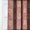 Morris & Co Marigold Floral Jacquard Russet Pencil Pleat rm_curtain