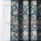 Morris & Co Strawberry Thief Jacquard Floral Indigo Pencil Pleat rm_curtain