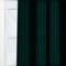 Paoletti Corinthian Velvet Forest Green Eyelet rm_curtain