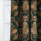 Paoletti Shiraz Traditional Jacquard Emerald Pencil Pleat rm_curtain