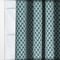 Sanderson Hutton Jacquard Blue Pencil Pleat rm_curtain