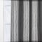 Yard Hebden Striped Grey Pencil Pleat rm_curtain