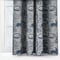 Furn Winter Woods Animal Chenille Midnight Eyelet rm_curtain
