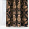Paoletti Shiraz Traditional Jacquard Navy Pencil Pleat rm_curtain