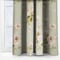Sanderson Adele Floral Chenille Sage Pencil Pleat rm_curtain