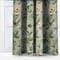 Sanderson Porcelain Garden Printed Chenille Sage Pencil Pleat rm_curtain