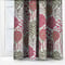 Wylder Ophelia Floral Jacquard Rednut Pencil Pleat rm_curtain