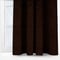 Yard Heavy Chenille Brown Eyelet rm_curtain