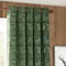 Furn Winter Woods Animal Chenille Emerald Eyelet rm_curtain