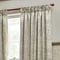 Morris & Co Acorn Multi Jacquard Stone and Sage Pencil Pleat rm_curtain