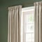 Morris & Co Acorn Tonal Matt Ivory Pencil Pleat rm_curtain