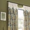 Morris & Co Seaweed Printed Velvet Stone and Sunflower Pencil Pleat rm_curtain
