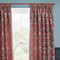 Morris & Co Strawberry Thief Jacquard Floral Berry Pencil Pleat rm_curtain