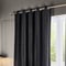 Paoletti Corinthian Velvet Black Eyelet rm_curtain