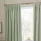 Sanderson Hutton Jacquard Sage Pencil Pleat rm_curtain