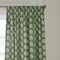 Sanderson Sessiele Leaf Motif Leaf Green Pencil Pleat rm_curtain