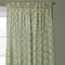 Sanderson Sessiele Leaf Motif Sage Pencil Pleat rm_curtain