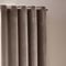 Chenille Opulence Greige Eyelet rm_curtain