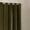 Chenille Opulence Olive Eyelet rm_curtain