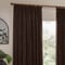 Yard Heavy Chenille Brown Pencil Pleat rm_curtain