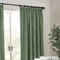 Yard Heavy Chenille Eucalyptus Pencil Pleat rm_curtain