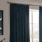 Yard Heavy Chenille Navy Pencil Pleat rm_curtain