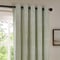 Yard Hebden Striped Forest Green Eyelet rm_curtain