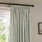 Yard Hebden Striped Forest Green Pencil Pleat rm_curtain