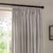 Yard Hebden Striped Grey Pencil Pleat rm_curtain