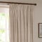 Yard Hebden Striped Natural Pencil Pleat rm_curtain
