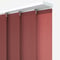 Touched By Design Optima Dimout Merlot Red panel