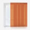 Touched By Design Deluxe Plain Orange Marmalade panel