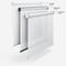 Coulisse Bergen White roller