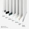 Coulisse Detroit Blackout White roller