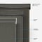 Coulisse Bergen Blackout Anthracite roller