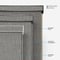 Coulisse Bergen Blackout Mid Grey roller