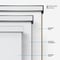 Coulisse Bergen White roller