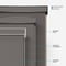 Coulisse Detroit Blackout Steel Grey roller