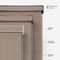 Coulisse Mila Blackout Dove roller