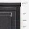 Coulisse Portofino Blackout Anthracite roller