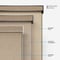 Coulisse Shanting Brown roller