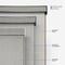 Coulisse Shanting Metal roller