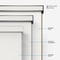 Coulisse Shanting White roller