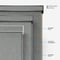Leniro Blackout Dove Grey roller